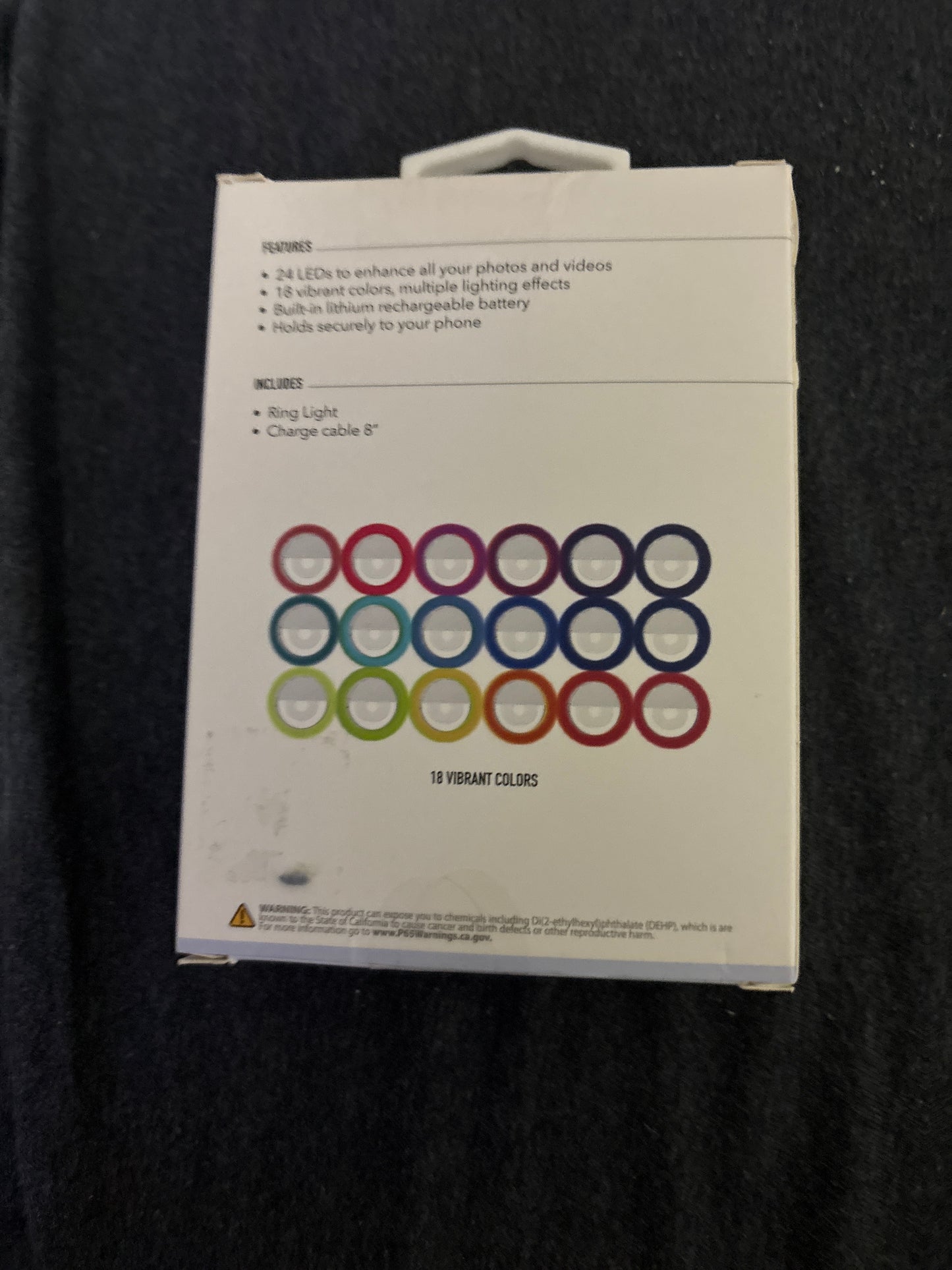 Look better do better light ring for your phone. Any model