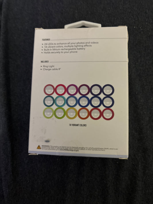 Look better do better light ring for your phone. Any model