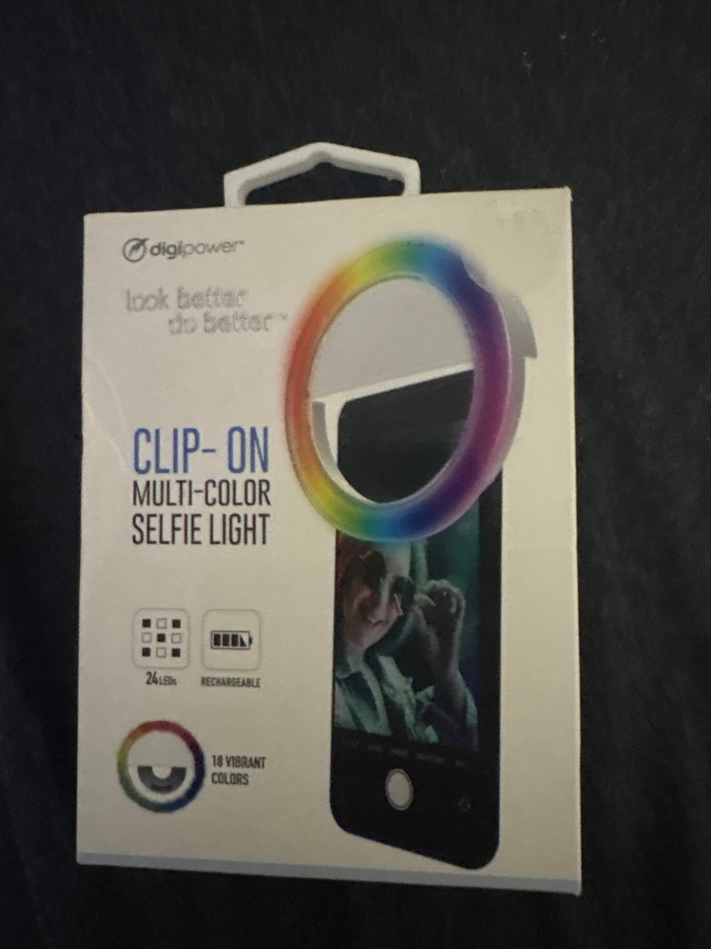 Look better do better light ring for your phone. Any model